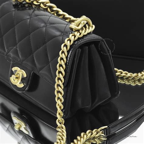 chanel 19 hardware|Chanel bag with gold hardware.